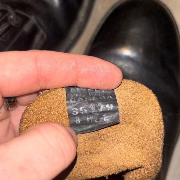 Vintage biltrite leather steel toe boots - Picture 7 of 7